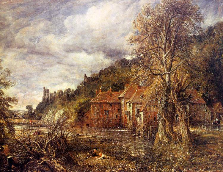 John Constable Arundel Mill and Castle oil painting image